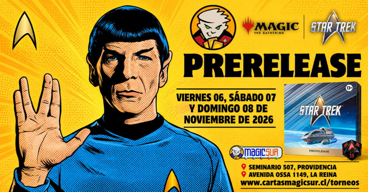 ★ PRERELEASE SEMINARIO I – Magic: The Gathering | Star Trek ★