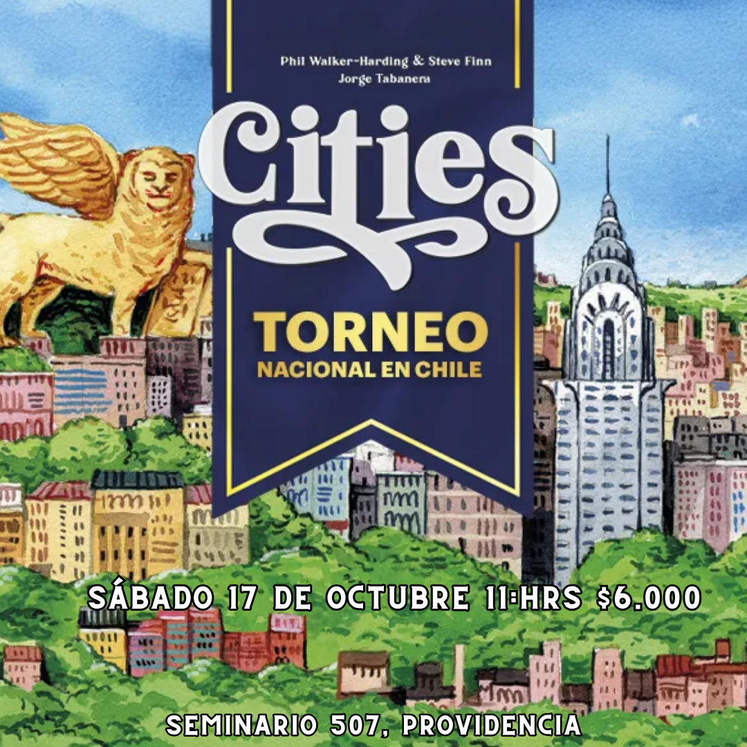 Afiche del torneo Clasificatorio al Nacional de Cities Seminario