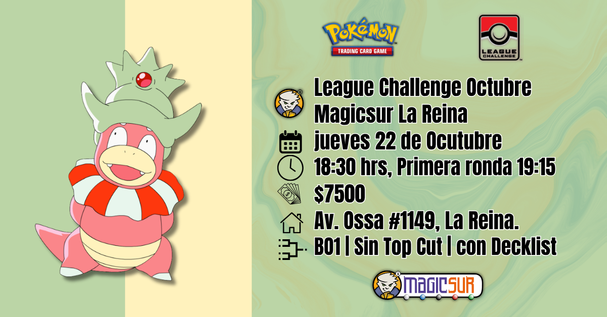 Afiche del torneo League Challenge Octubre La Reina 🏆